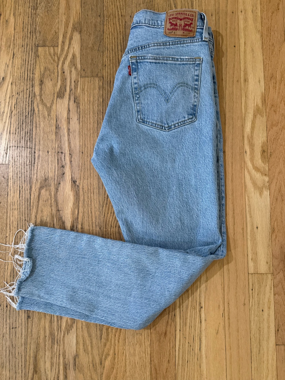 Levi's Light Blue Straight Leg Women's Jeans